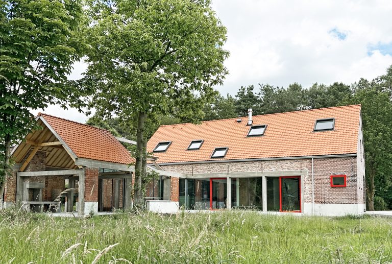 Verbouwing boerderij en atelier GU Zoersel Antwerpen