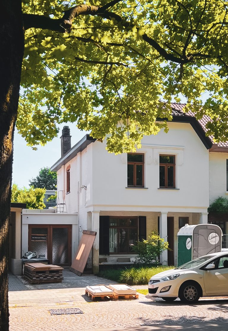 Verbouwing rijwoning VP Wilrijk Antwerpen